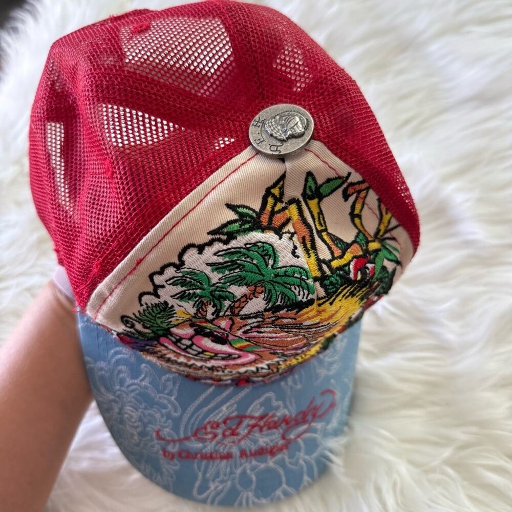 Ed Hardy | Gorilla Christian Audigler Unisex Adult Y2K Hat Vintage Cap Trucker - Picture 4 of 7